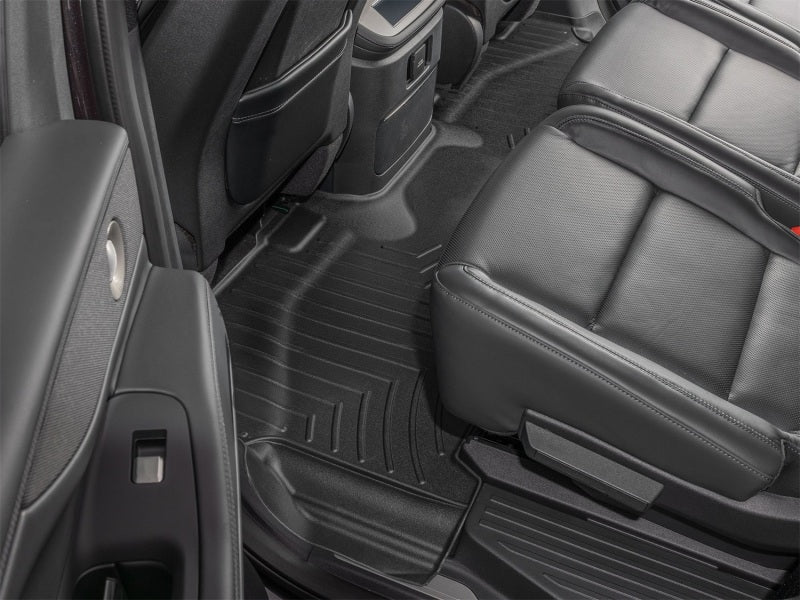 WeatherTech FloorLiner DigitalFit Rear Floor Mats for 2025-2026 Lincoln Navigator, 2-Piece Black - WET4419486