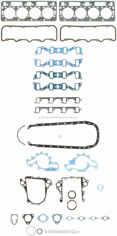 Fel-Pro Chevrolet C10 Engine Gasket Set Part 260-1619 for Reliable Sealing and Repair Fit