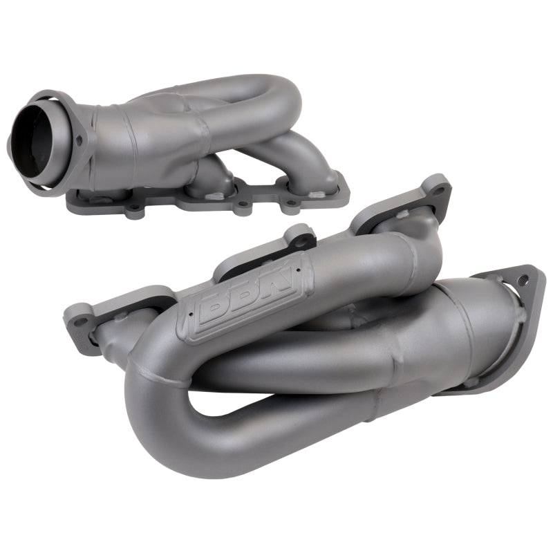 BBK 11-15 Ford Mustang 3.7L Shorty Tuned Length Exhaust Headers with Titanium Ceramic Finish