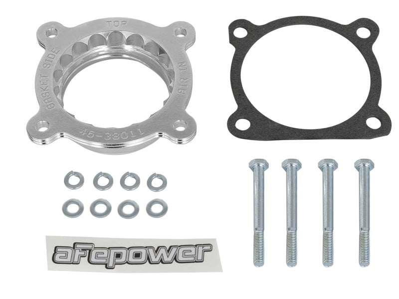 aFe Silver Bullet Throttle Body Spacer for Toyota FJ Cruiser and 4Runner V6 4.0L (Part #AFE46-38011)