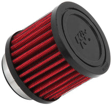 Load image into Gallery viewer, K&amp;N Engineering 62-1470 Crankcase Vent Filter with Rubber Top and Flange for Classic and Racing Applications
