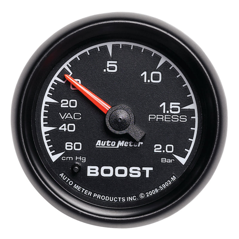 AutoMeter ES 52mm Mechanical Boost and Vacuum Gauge Part #atm5903