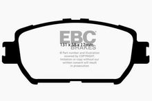 Load image into Gallery viewer, EBC Yellowstuff Front Brake Pads for Lexus GS300 2006 - High-Performance Street and Track Use