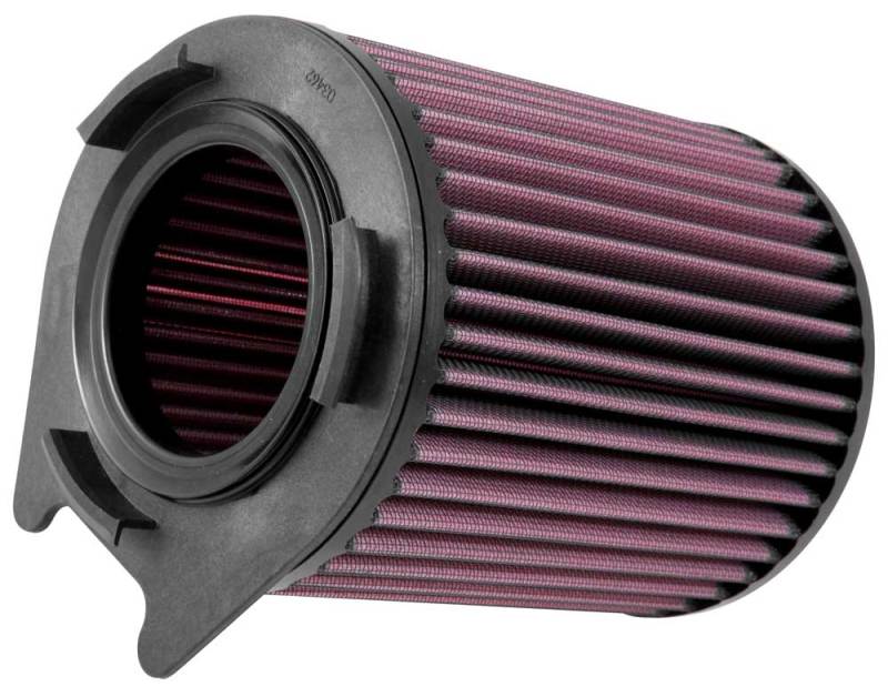 K&N Engineering Replacement Round Straight Air Filter Part Number E-0661 for 14-19 Mercedes-Benz AMG Models