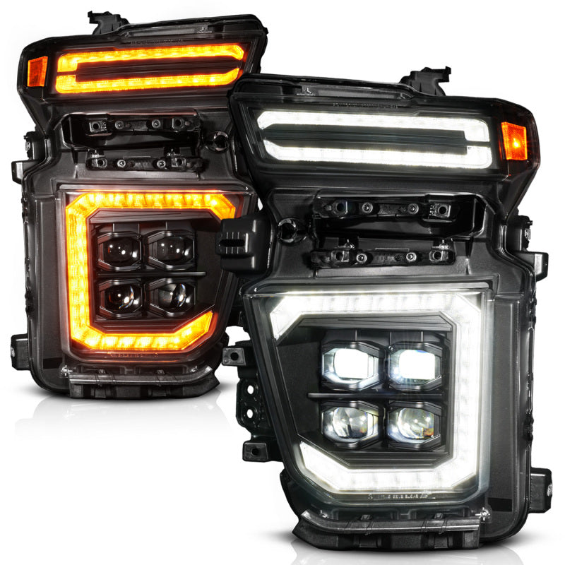 ANZO Z-Series Full LED Projector Headlight for Chevy Silverado 2500/3500 2020-2023 Driver Side