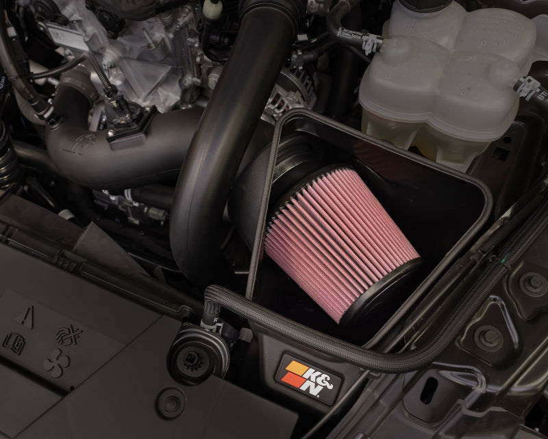 K&N Engineering Cold Air Intake System for 2024 Ford Mustang EcoBoost L4-2.3L F/L Turbo Part #KN-63-2627