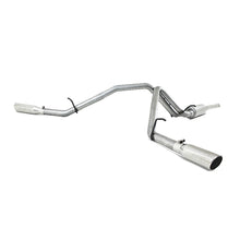 Load image into Gallery viewer, MBRP Armor Plus Series Cat Back Exhaust System for Chevrolet Silverado 1500 and GMC Sierra 1500 – Dual Split Side Exit with 3.5-inch Tips