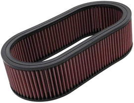 K&N Engineering Custom Oval Air Filter 7.75 in OW x 14.625 in OL x 4 in H * High-Flow Reusable Air Filter for Improved Horsepower and Engine Protection