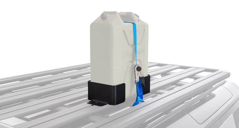 Rhino-Rack Single Jerry Can Holder RHR61005 for Automotive Fuel and Water Storage