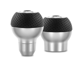 MOMO Race Shift Knob Aluminum with Black AirLeather Insert