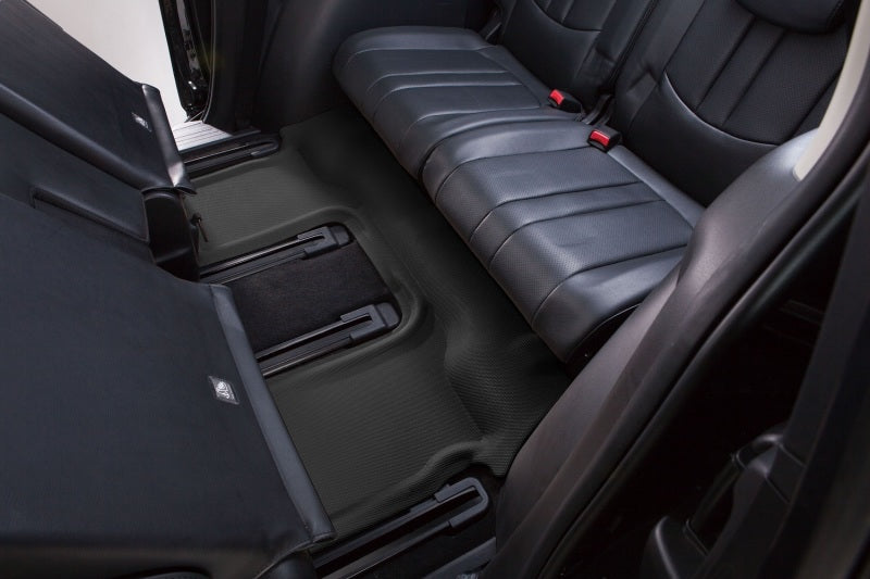 3D MAXpider KAGU Series All-Weather 3rd Row Floor Mats for Toyota 4Runner (2010-2015) – Custom Fit, Waterproof, Black