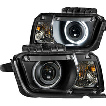 Load image into Gallery viewer, ANZO 2010-2013 Chevrolet Camaro Projector Headlights with Halo, Black Housing, CCFL, Pair