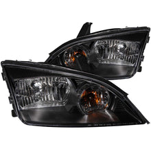 Load image into Gallery viewer, ANZO 2005-2007 Ford Focus Crystal Headlights with Clear Lenses and Black Housing