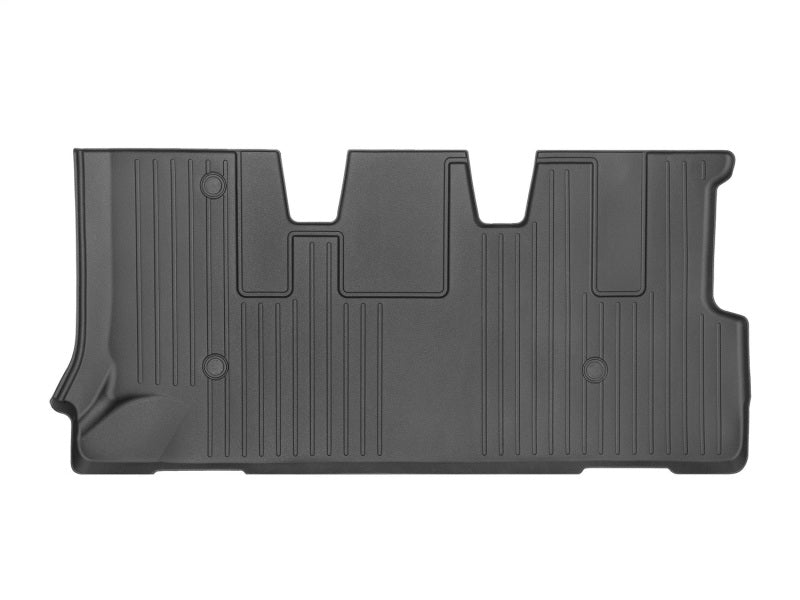 WeatherTech DigitalFit Rear FloorLiner Black for 2012-2013 Nissan NV Passenger, Part 4411172