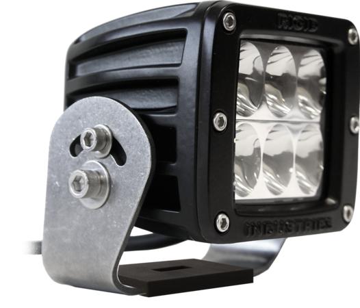Rigid Industries D2 Flush Mount Driving Pair - Compact LED Pod Lights for Automotive Applications