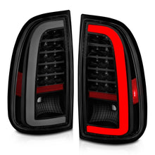 Load image into Gallery viewer, ANZO 00-06 Toyota Tundra LED Taillights with Light Bar and Smoke Lens – Black Housing, Pair