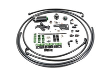 Load image into Gallery viewer, Radium Engineering Mitsubishi EVO 1-6 Fuel Hanger Plumbing Kit with Stainless Filter - Part Number rad20-1334-03