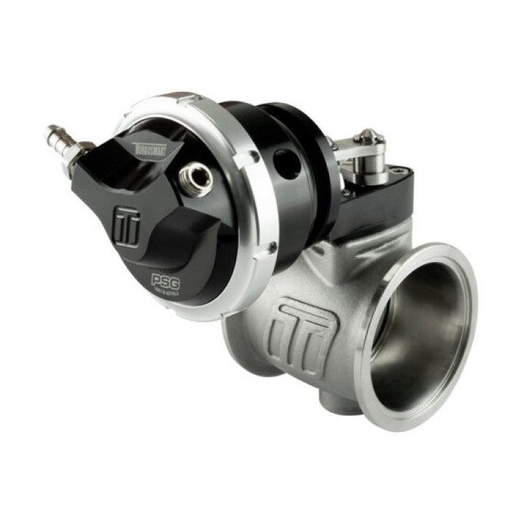 Turbosmart PSG50 Pneumatic Straight Gate Valve with 6psi Pressure, Black
