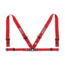 Load image into Gallery viewer, Sparco Belt 4Pt 3-Inch/2-Inch Competition Harness - Red, Model SPA04716M1RS