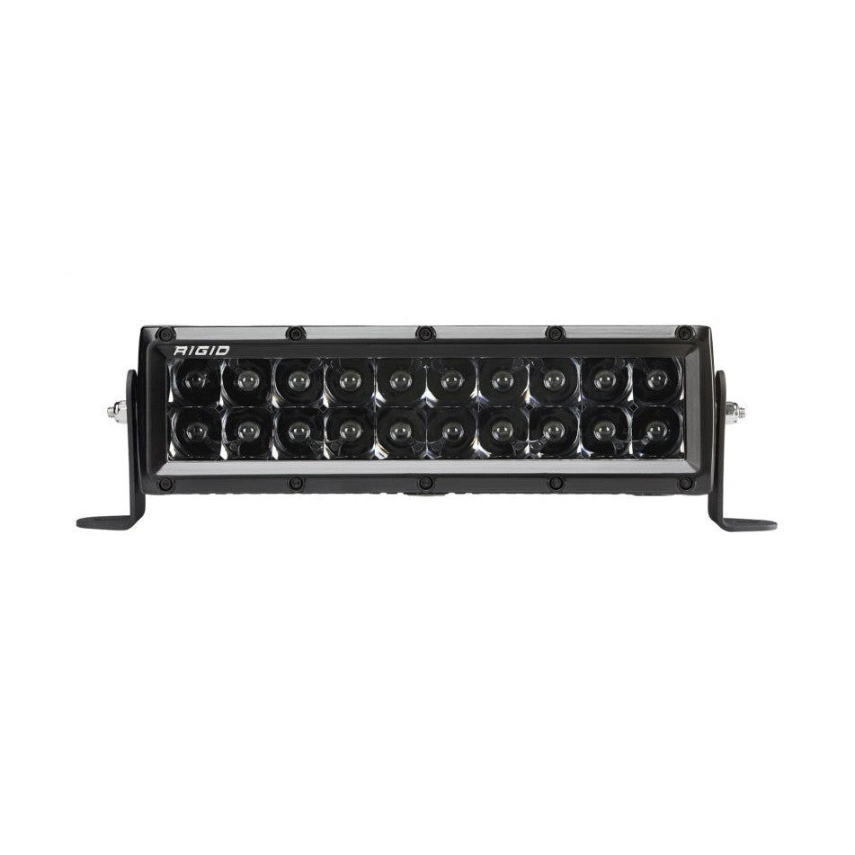 Rigid Industries 10-Inch E-Series Spot Midnight Edition LED Light Bar - Blackout Optics with Enhanced Brightness
