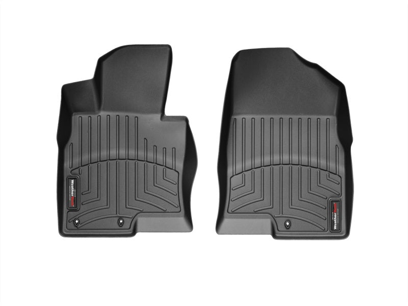 WeatherTech Part Number WET442961 DigitalFit Front FloorLiner for Hyundai Sonata and Kia Optima (Black)