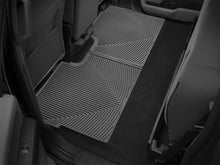 Load image into Gallery viewer, WeatherTech 2015+ Ford F-150 SuperCrew Rear All-Weather Rubber Floor Mats * Black