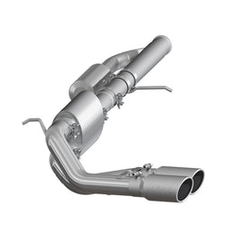 MBRP Armor Pro Series 3-inch Cat Back Exhaust System for Chevy Silverado 1500 and GMC Sierra 1500 - T304 Stainless Steel, Dual Outlet with 4-inch Tips