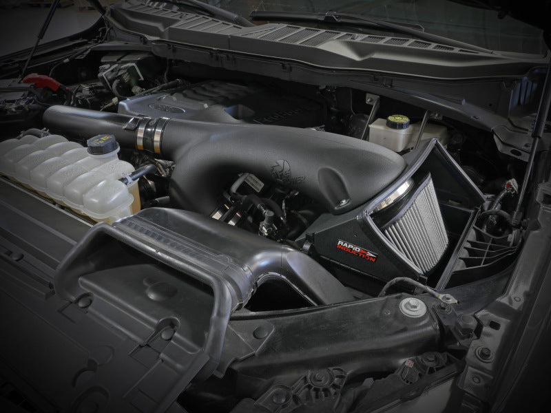 aFe Rapid Induction Cold Air Intake System with Pro DRY S Filter for 2021+ Ford F-150 V6-3.5L