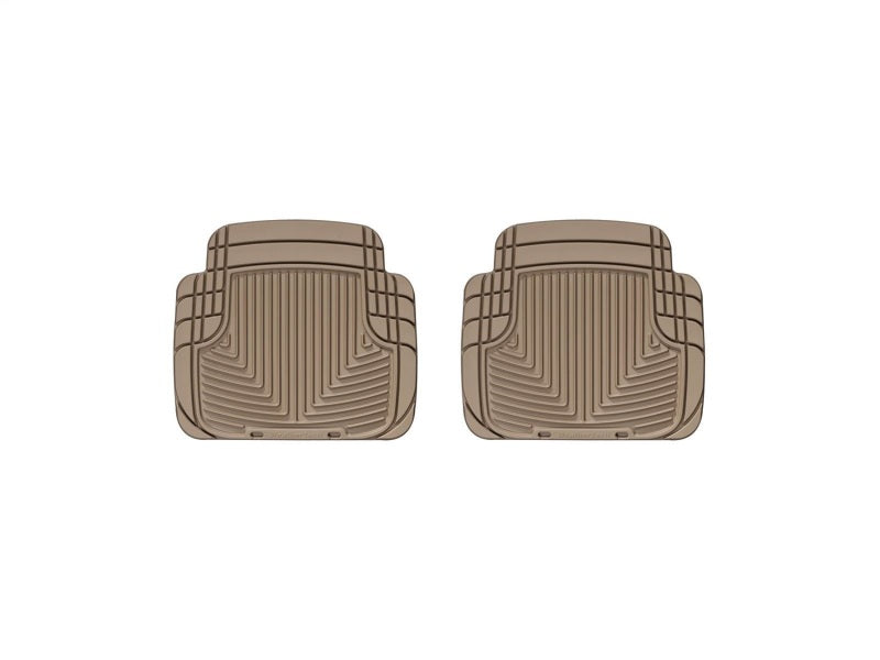 WeatherTech All-Weather Rear Floor Mats for 1999 BMW M3 Convertible, Tan – Part Number WETW50TN