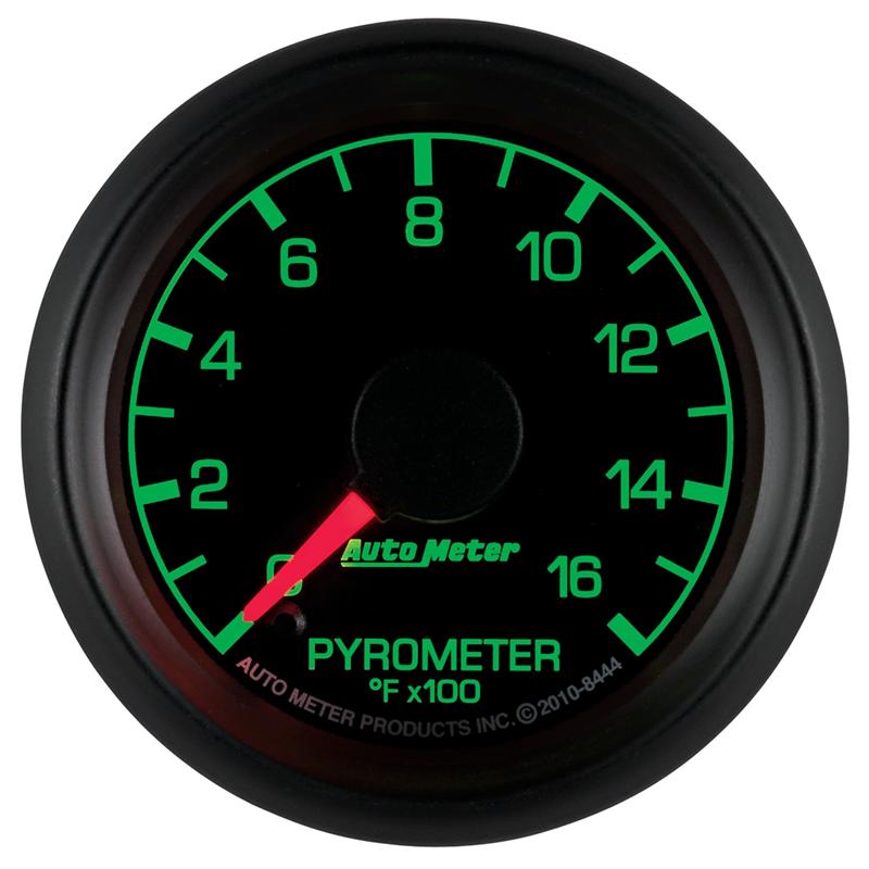 AutoMeter Factory Match Ford 52.4mm Full Sweep Electronic EGT Pyrometer Gauge Part #ATM8444