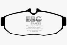 Load image into Gallery viewer, EBC Bluestuff NDX Full Race Brake Pads for Ford Mustang 2005-2012 | High Friction Performance