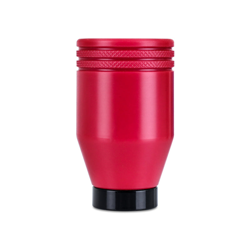 Mishimoto 2022+ Subaru WRX Shift Knob in Red on Black with Weighted Steel Core