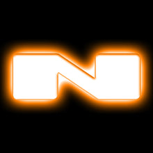 Load image into Gallery viewer, ORACLE Lighting Universal LED Letter Badges – Matte White Finish, Customizable Glow for Vehicles
