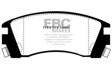 Load image into Gallery viewer, EBC DP2988 Greenstuff 2000 Series Front Brake Pads for 1991-1993 Nissan NX and Sentra