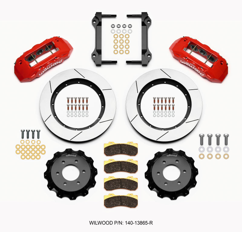 Wilwood TX6R Front Big Brake Kit for Ford F-150 2010-2011 with 15.50-inch Rotors