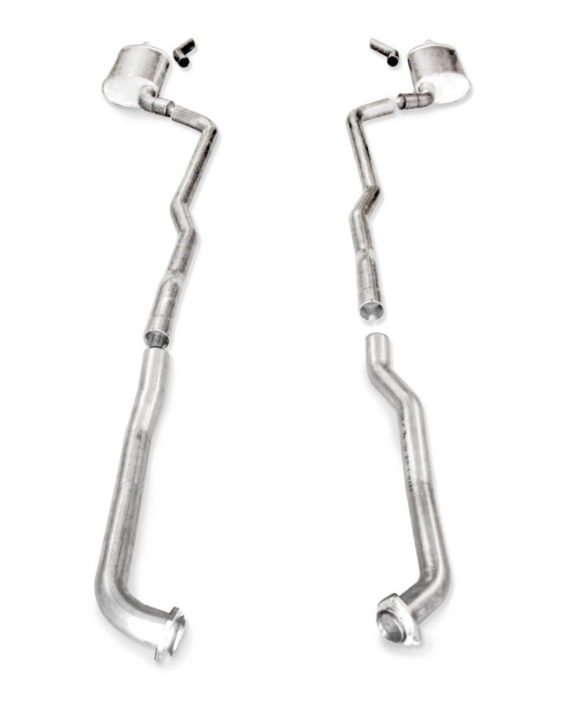 Stainless Works 1973-82 Corvette Small Block Exhaust System with 2-1/2 Inch Mandrel Bent Tubing