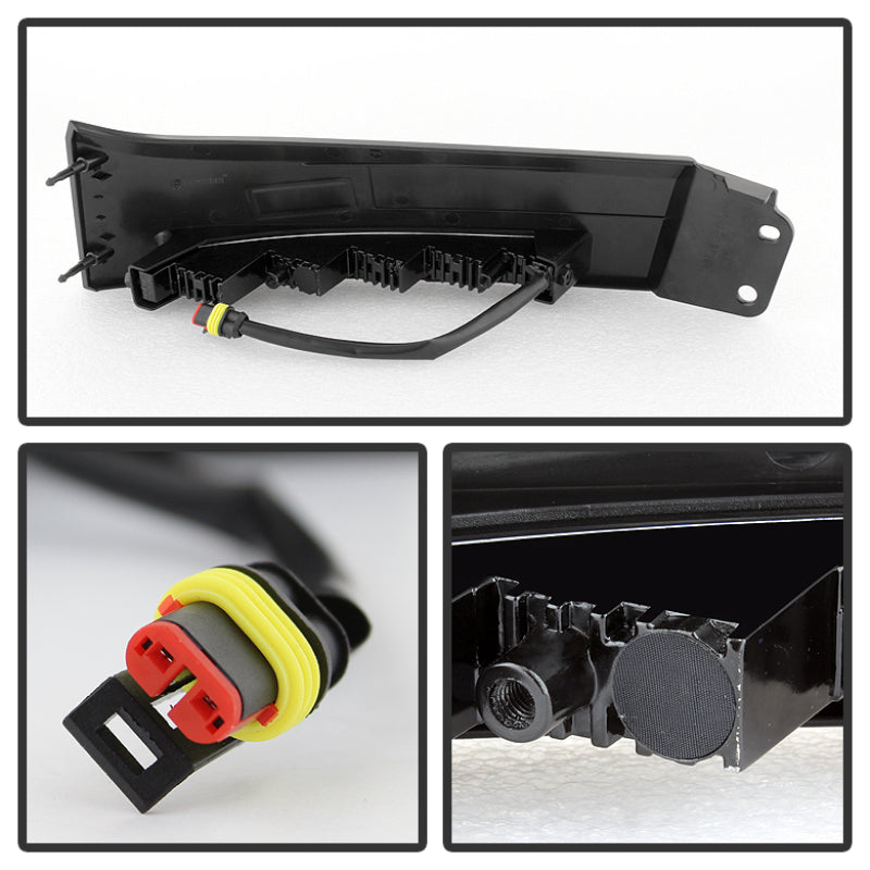 Spyder Toyota Tundra 2010-2013 Daytime LED Running Lights (XSP-X Model Look) Black - Part No. spy5077714