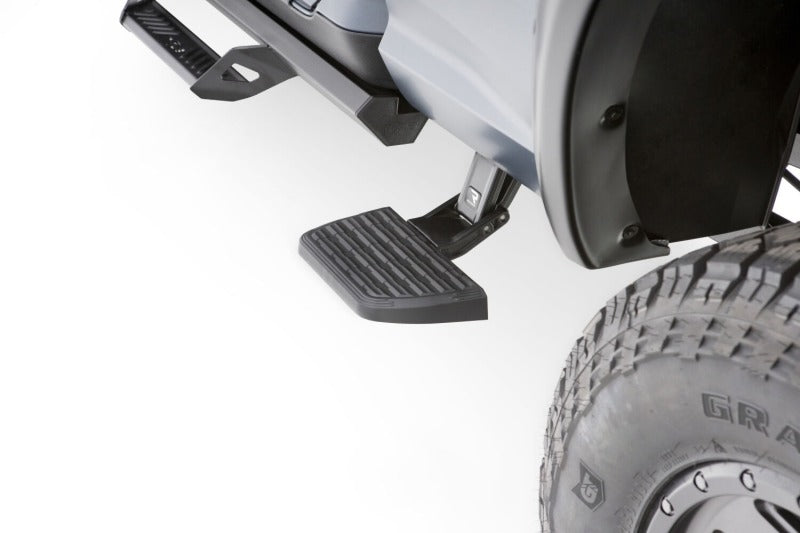 AMP Research BedStep2 Retractable Side Step for 2019-2026 Ram 2500/3500, Black