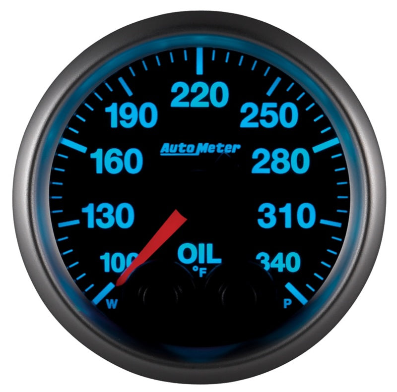 AutoMeter Elite 52mm Oil Temperature Gauge Part Number ATM5640 – Accurate Digital Readings for Engine Performance and Safety