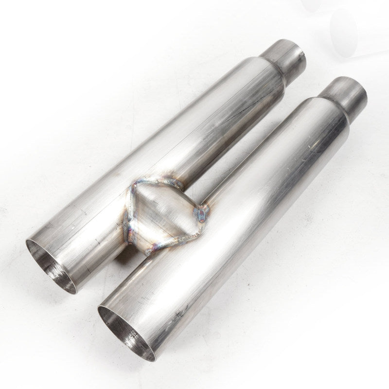 Stainless Works 2018+ Ford Mustang GT 5.0L Redline Series 3-Inch Dual Exhaust with H-Pipe and Active Valve Control