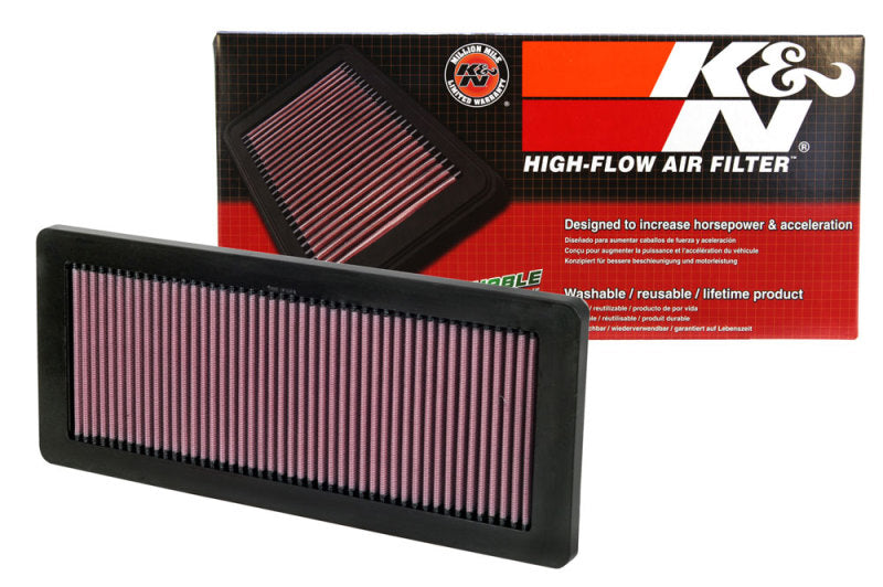 K&N Engineering High-Flow Drop-In Air Filter for 2011-2013 Mini Cooper and Countryman Models (Part No. knn33-2936)