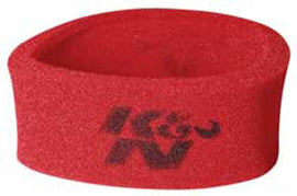K&N Engineering Airforce Pre-Cleaner Foam Wrap * Red for Round Straight Air Filters