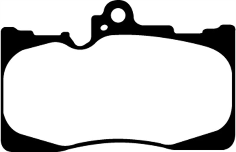 EBC Redstuff Ceramic Low Dust Front Brake Pads for Lexus GS and IS Series - Part Number ebcDP31589C