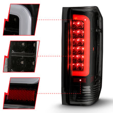Load image into Gallery viewer, ANZO 1987-1996 Ford F-150 LED Tail Lights with Smoke Lens and Black Housing - Pair