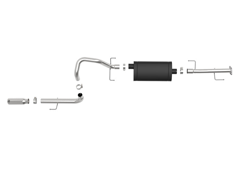 aFe MACH Force-XP 2.5-inch Stainless Steel Cat-Back Exhaust System with Black Tip for Toyota 4Runner V6-4.0L