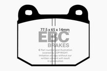 Load image into Gallery viewer, EBC Yellowstuff Brake Pads Part Number EBCDP4197/2R for Lotus 2007-2011 Models