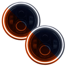 Load image into Gallery viewer, Oracle Lighting Jeep Wrangler JK Switchback LED Halo Headlights with Amber/White Integrated Turn Signal - Part #orl5769-123