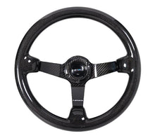 Load image into Gallery viewer, NRG Forged Carbon Fiber Steering Wheel (350mm / 3in. Deep) - Model nrgST-036FC