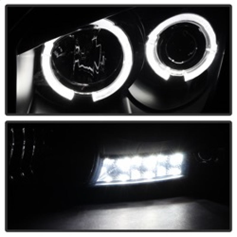Spyder Projector Headlights with LED Halo for Dodge Ram 1500 and 2500 (2006-2008)
