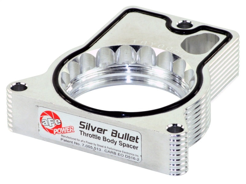 aFe Silver Bullet Throttle Body Spacer Kit for GM C/K 1500/2500/3500 V8 5.0L & 5.7L (1996-2000)